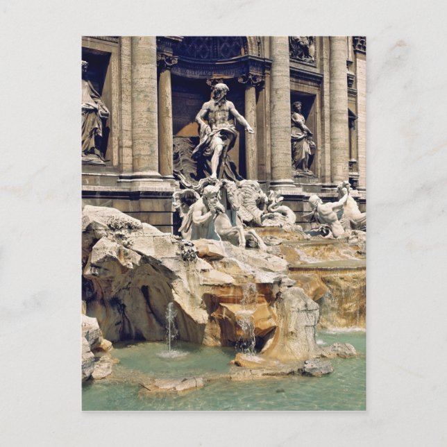 Carte Postale Europe, Italie, Rome. Pièces jonchent le bas du (Devant)