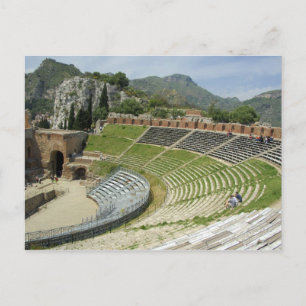 Carte Postale Europe, Italie, Sicile, Taormine. 3ème siècle