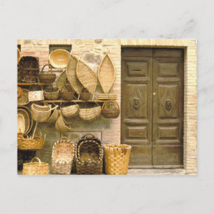 Carte Postale Europe, Italie, Toscane, Montalcino. Panier