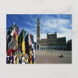 Carte Postale Europe, Italie, Toscane, Sienne. Piazza del