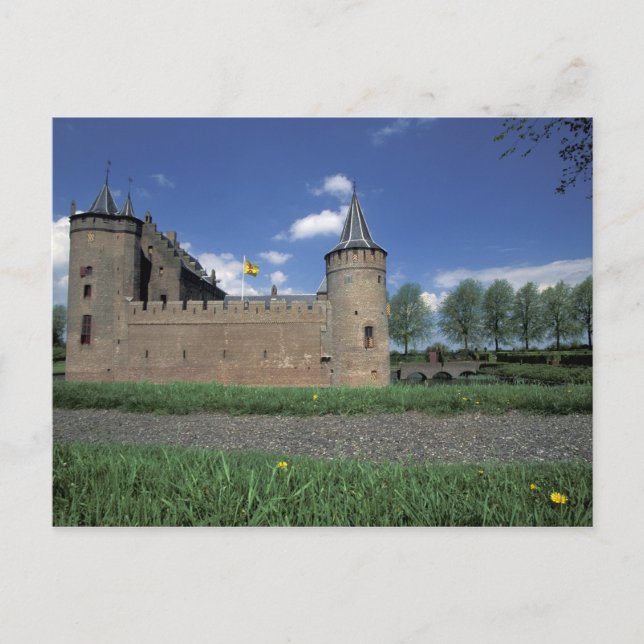 Carte Postale Europe, Pays-Bas, Château de Muiden Muiden (Devant)
