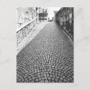Carte Postale Europe, Suisse, Zurich. Rue pavée,