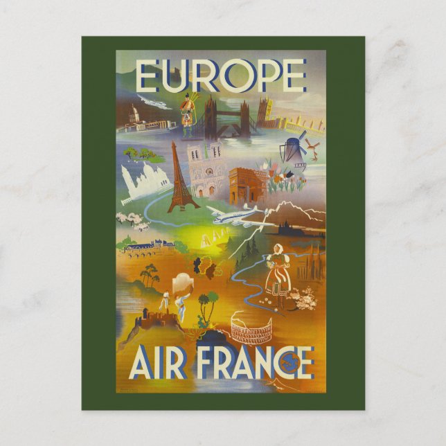 Carte postale européenne (Devant)