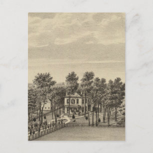 Carte Postale Evans Residence, Topeka, Kansas