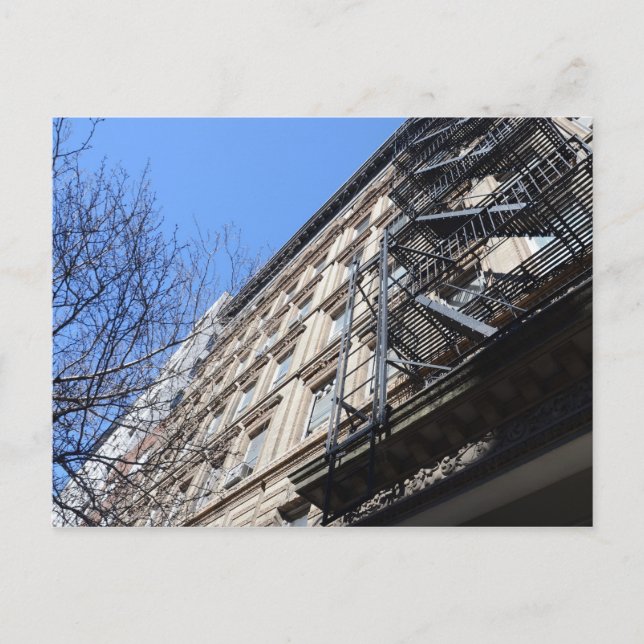Carte Postale Evasion incendie de New York (Devant)