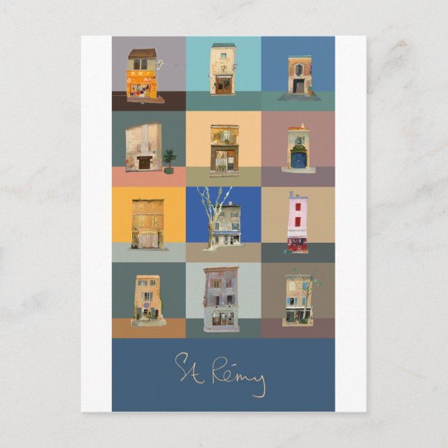 CARTE POSTALE ÉVÊQUES DE ST REMY DE PROVENCE (Devant)
