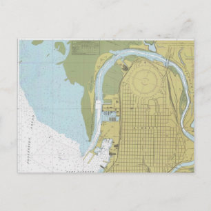 Carte postale Everett Harbour Washington Puget Sou