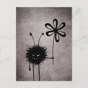Carte postale Evil Flower Bug