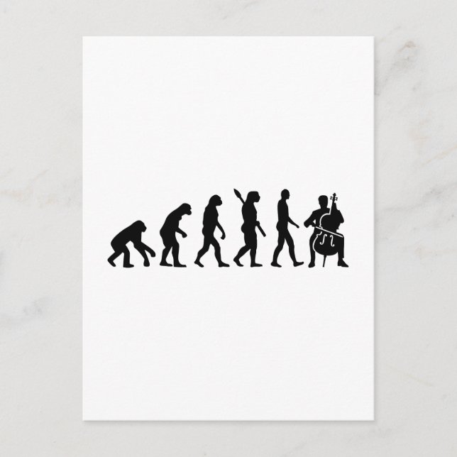 Carte Postale Évolution Cello (Devant)
