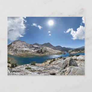 Carte Postale Evolution Lake Panorama - sentier John Muir