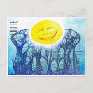 Carte Postale Évolution Orange