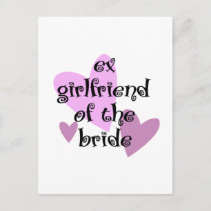 Carte Postale Ex-amie de la mariée