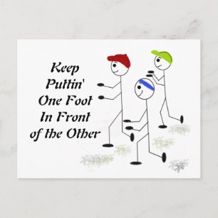 Carte Postale Exécution du message de motivation