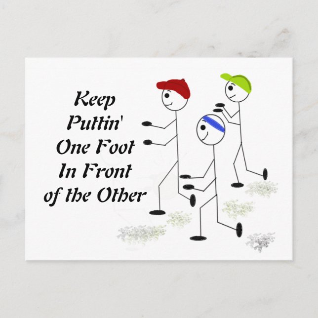 Carte Postale Exécution du message de motivation (Devant)