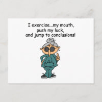 Exercice, Push, Jump Humour