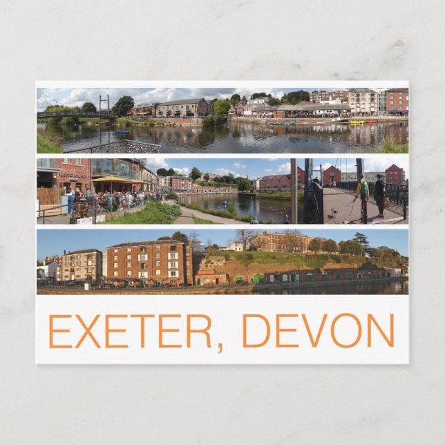Carte Postale Exeter (Devant)