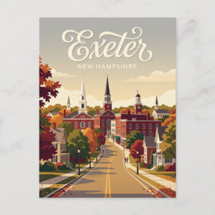 Carte Postale Exeter États-Unis