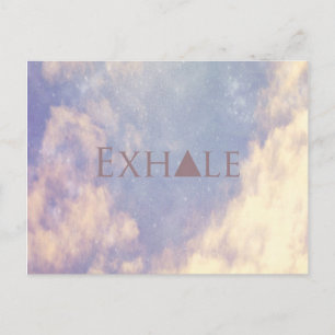 Carte postale Exhale