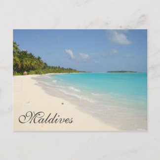 Carte Postale Exotic Tropical Island Maldives Beach