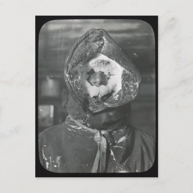 Carte postale Expedition Antarctique vintage Austr (Devant)