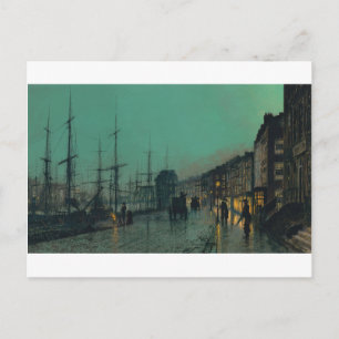 Carte Postale Expédition sur Clyde par John Atkinson Grimshaw