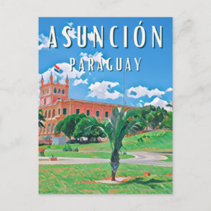 Carte Postale Explorez la capitale du Paraguay Asunción