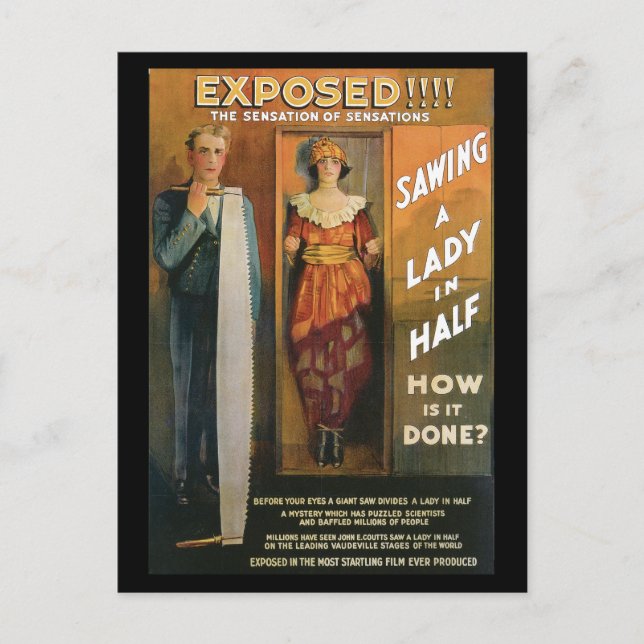 Carte Postale Exposé ! ! ! ~ La sensation des sensations (Devant)