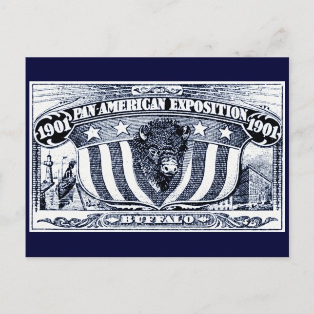 Carte Postale Exposition panaméricaine de 1901 (Devant)