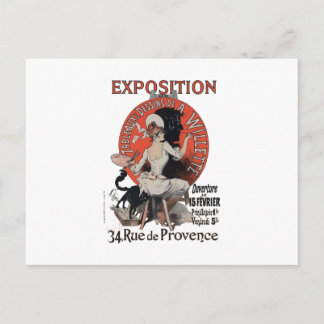 Carte Postale Exposition Rue de Provence