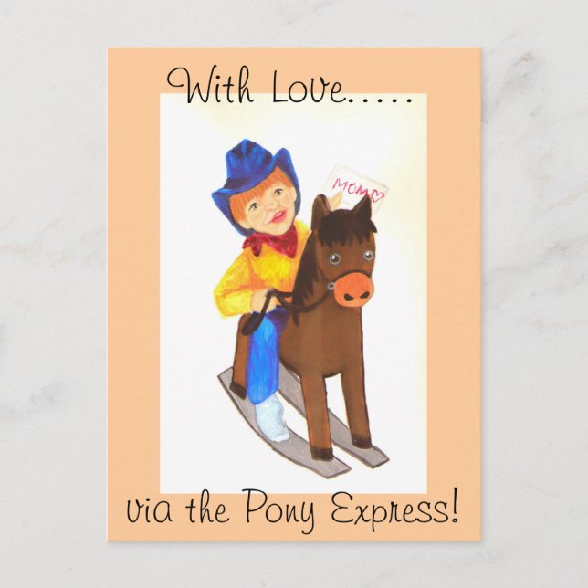 Carte Postale Express de Pony (Devant)