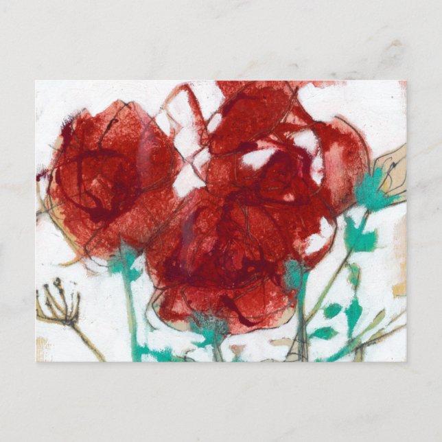 Carte Postale Expression Fleur I (Devant)