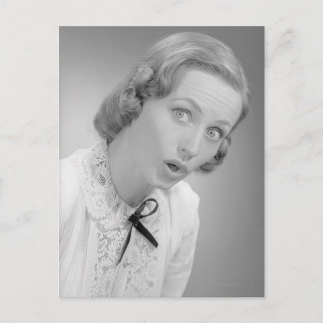 Carte Postale Expressions faciales (Devant)