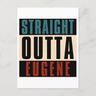 Carte Postale Extérieur droit Eugene Oregon OR