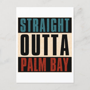 Carte Postale Extérieur droit Palm Bay Floride FL