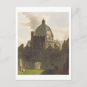 Carte Postale Extérieur du Brasenose College et de la bibliothèq