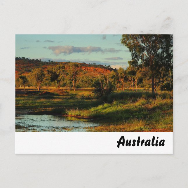 Carte postale extérieure australienne (Devant)