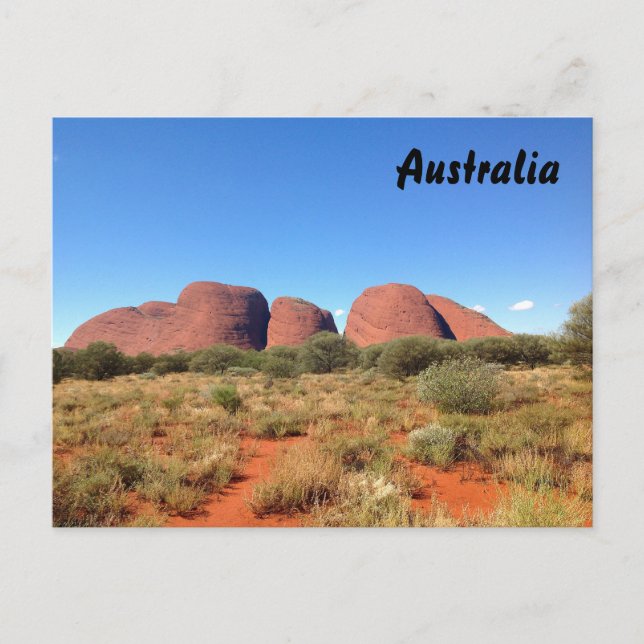 Carte postale extérieure australienne (Devant)