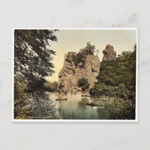 Carte Postale Externstein, I, Detmold, Lippe, Allemagne classiqu