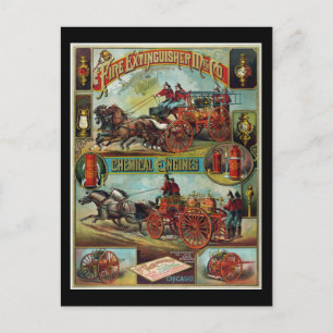 Carte Postale Extincteur de feu Mfg. Co.