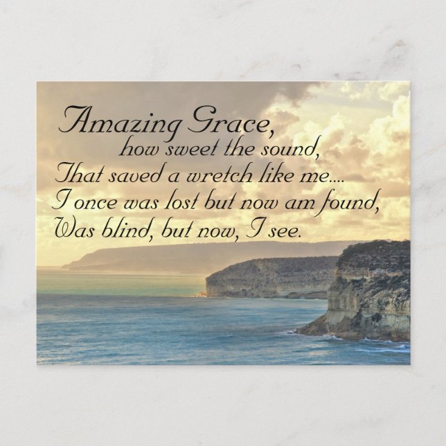 Carte postale Extraordinaire Grace Hymn Ocean Suns (Devant)