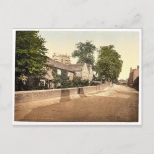 Carte Postale Eyam Plague Cottages, Derbyshire, Angleterre class