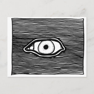 Carte postale 'Eye omniscient de ParanormalPrints