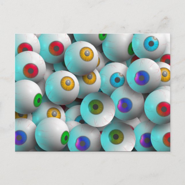 Carte Postale Eyeballs (Devant)