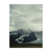 Eyjafjallajokull Vulcano with Glacier Post