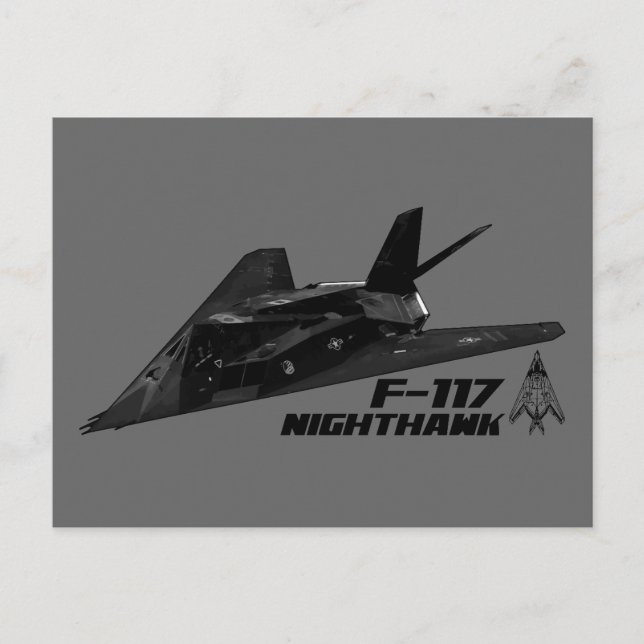 Carte Postale F-117 Nighthawk (Devant)