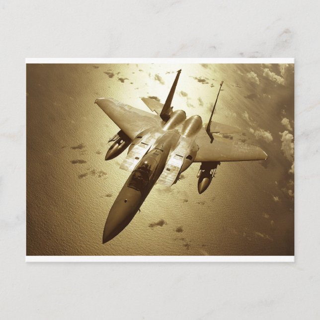 Carte Postale F-15 Aigle (Devant)