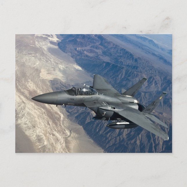 Carte Postale F-15 Aigle de grève (Devant)