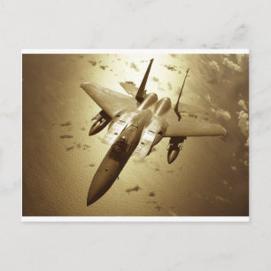 Carte Postale F-15 Aigle Jet Fighter