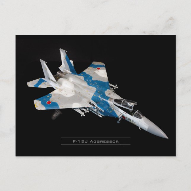 Carte Postale F-15J Aggresseur (Devant)
