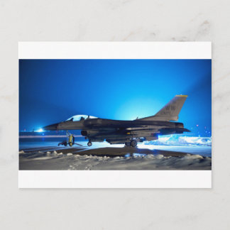 Carte Postale F-16 Avion de chasse